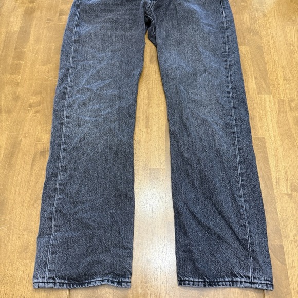 Levis 501 button fly jeans men's 32x30 black original fit straight y2k grunge‎ - Picture 3 of 13